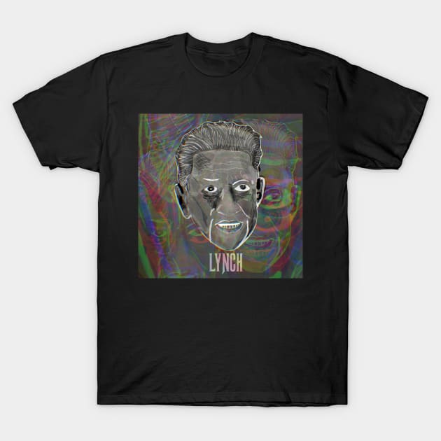 David Lynch T-Shirt by TL Bugg